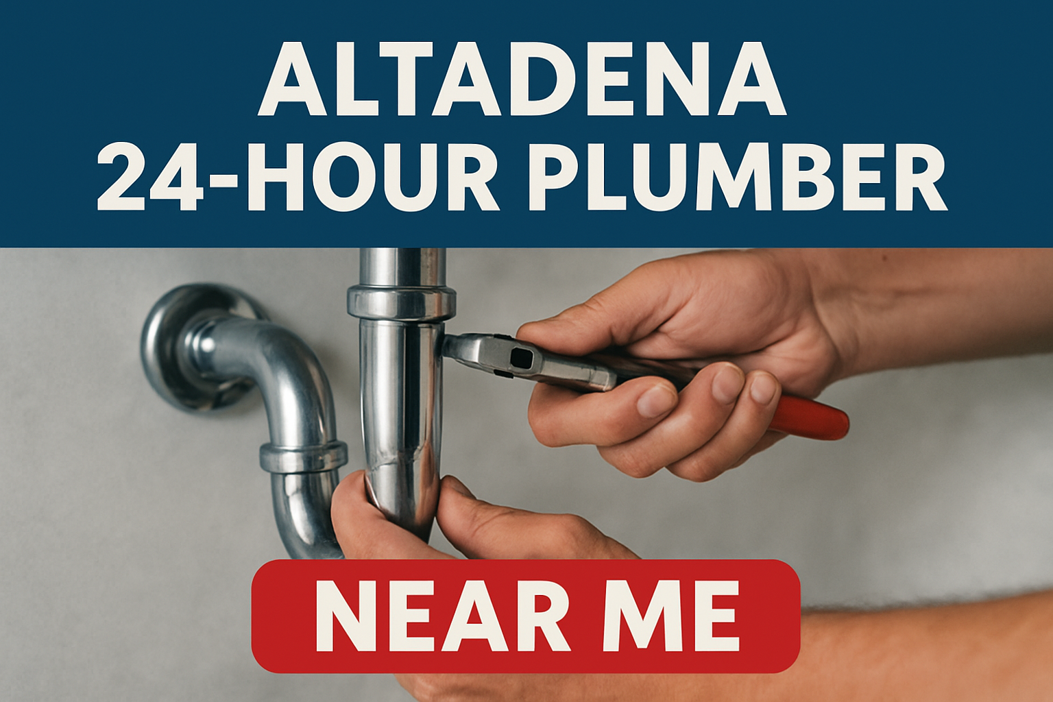 Altadena 24-Hour Plumber Near Me