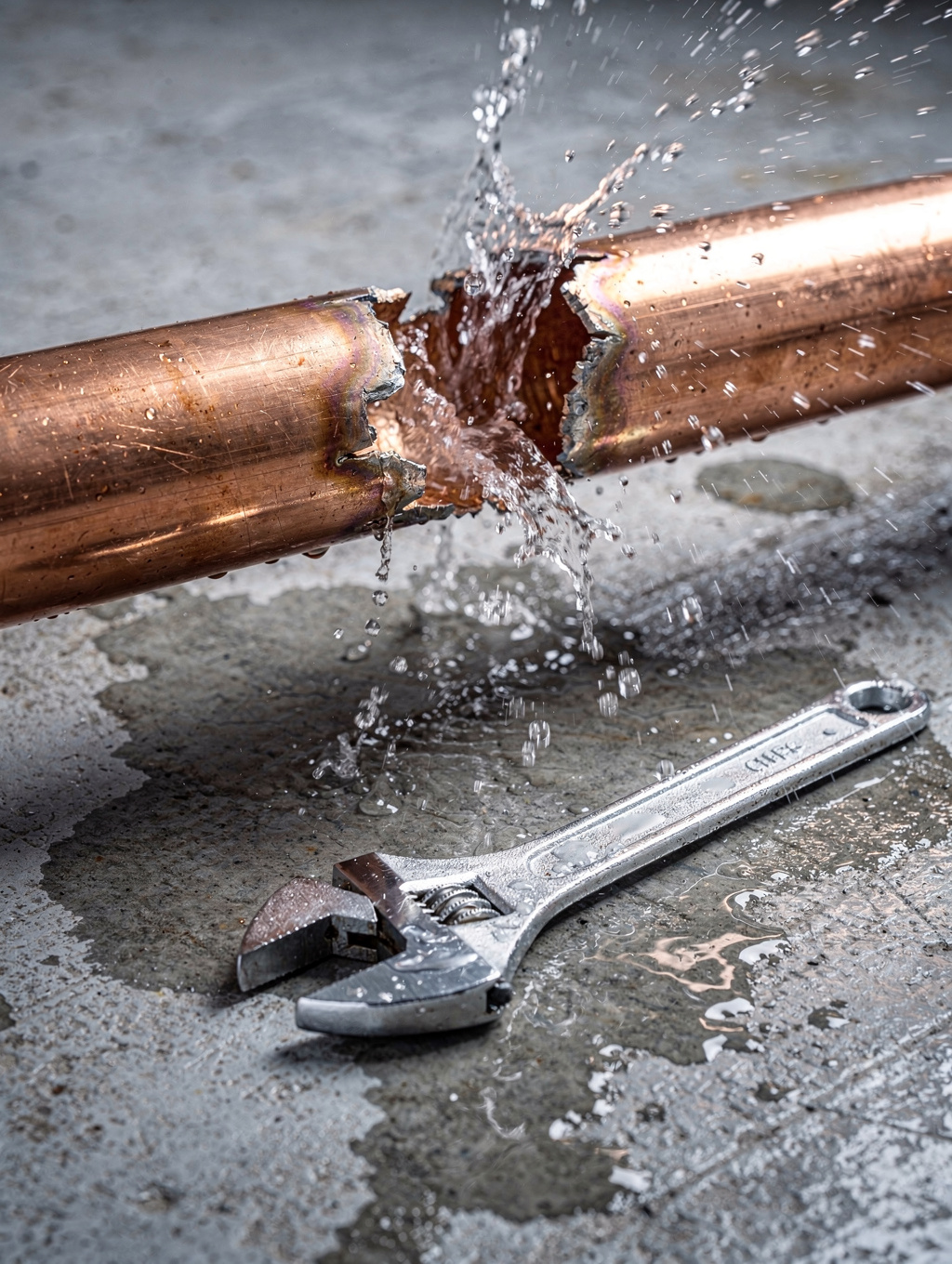 Emergency Pipe Burst - After