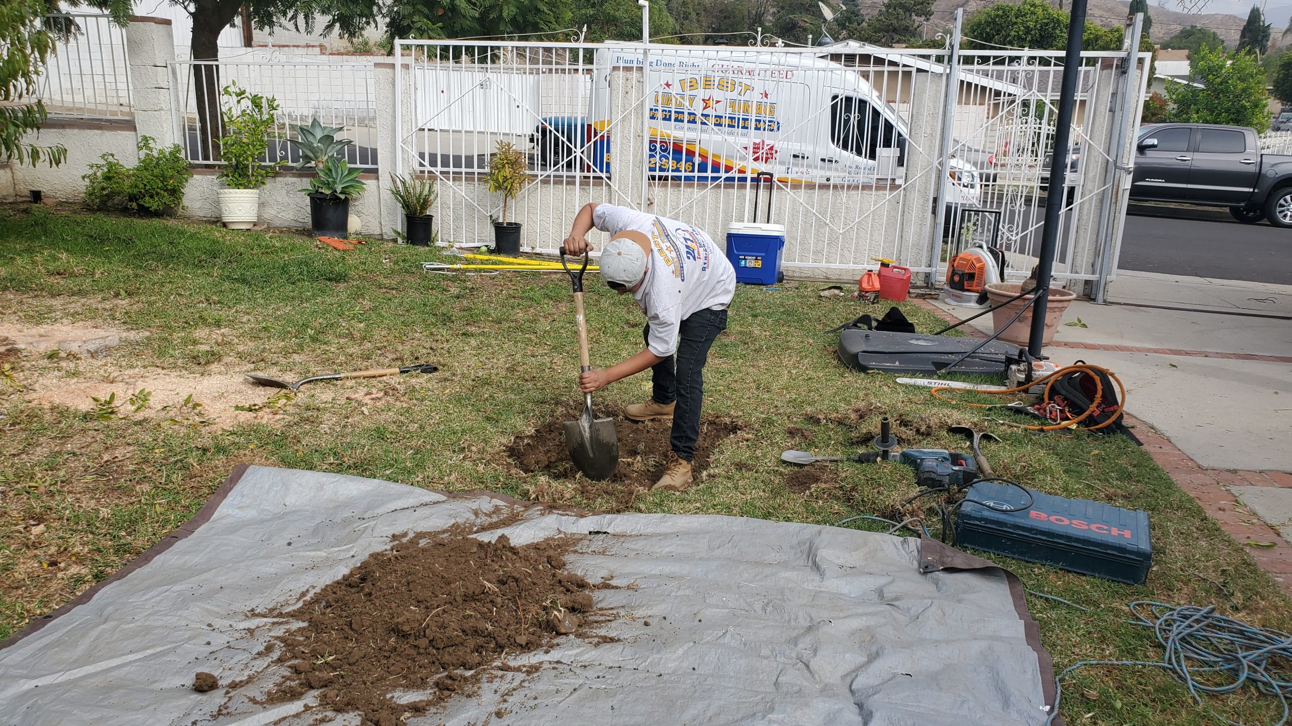 Trenchless Pipe Lining Services in Santa Clarita CA by Best Quality Plumbing Inc